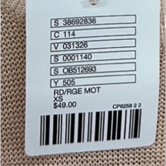 New! UO Silence & Noise Sweet Tea Color Ombre Tent Tank XS (fits up to Medium) - Picture 5 of 7